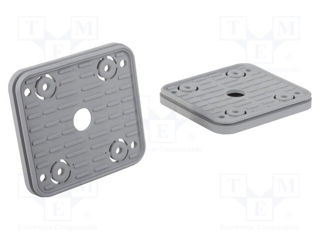 Suction-plate for vacuum block; 131g; 140x130x16.5mm