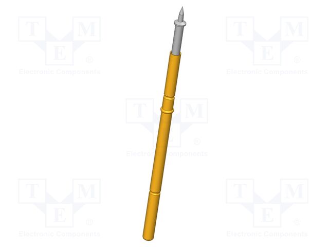 Test needle; Operational spring compression: 4mm; 5A; Ø: 1.8mm