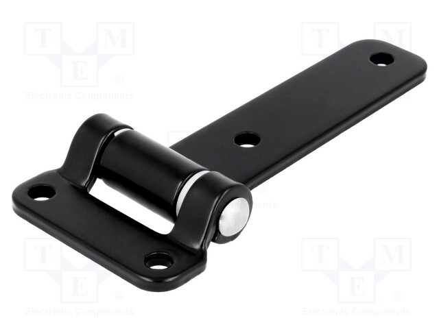 Hinge; Width: 135mm; zinc-plated steel; H: 60mm; Holes no: 4