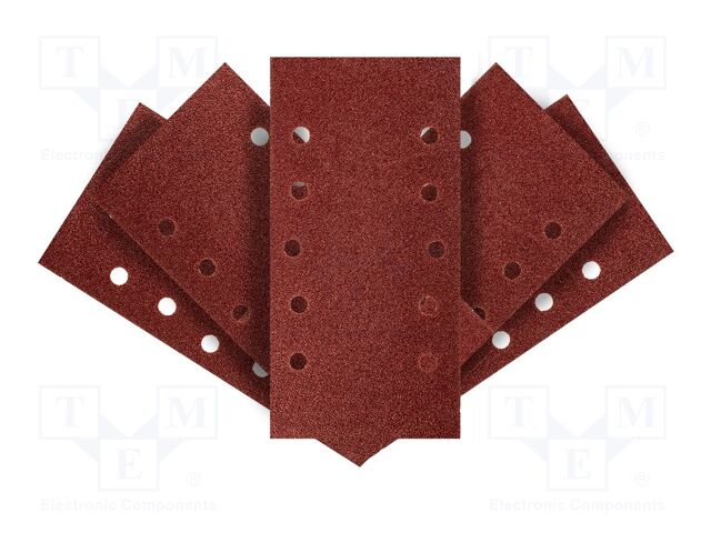 Cleaning cloth: sandpaper; Granularity: 40; Mounting: bur; 5pcs.