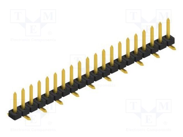 Connector: pin strips; pin header; male; PIN: 20; 2mm; SMT; 1x20