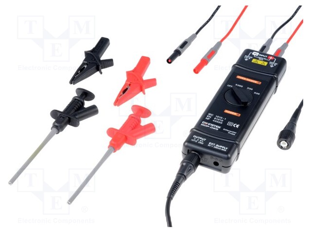 Oscilloscope probe; Band: ≤25MHz,≤15MHz (20: 1); Uin max: 600V