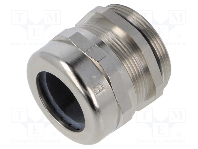 Cable gland; with earthing; M40; Mat: brass