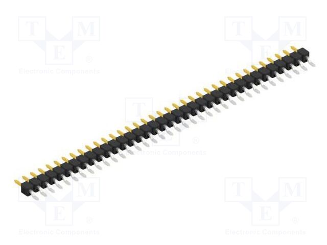 Connector: pin strips; pin header; male; PIN: 36; 2.54mm; SMT; 1x36