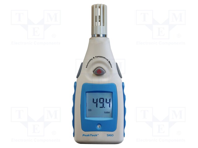 Thermo-hygrometer; LCD 3 digits (999),with a backlit; -10÷50°C