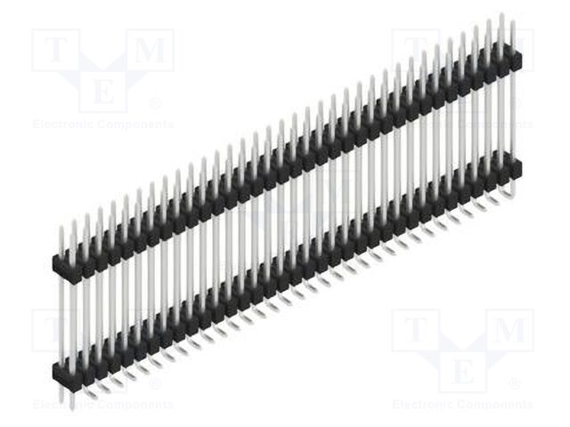 Connector: pin strips; pin header; male; PIN: 70; 2.54mm; SMT; 2x35