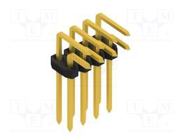 Connector: pin strips; pin header; male; PIN: 8; 2mm; THT; 2x4; 100V