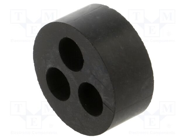 Insert for gland; M40; IP54; NBR rubber; Holes no: 3; -40÷100°C