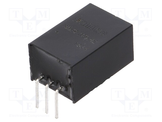 Converter: DC/DC; 2.5W; Uin: 9÷72V; Uout: 5VDC; Iout: 500mA; SIP3
