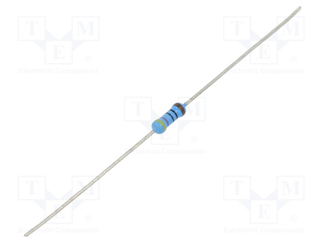 Resistor: thin film; THT; 470Ω; 600mW; ±1%; Ø2.5x6.5mm; -55÷155°C