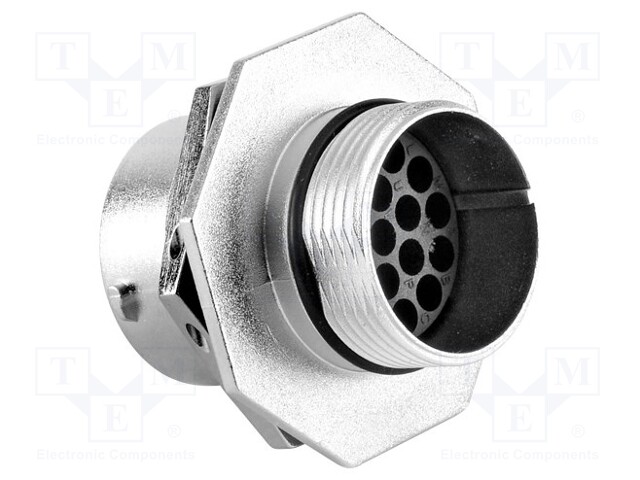 Connector: circular; Series: RT360; socket,plug; female; PIN: 19