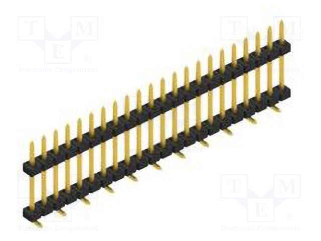Connector: pin strips; pin header; male; PIN: 22; 2mm; SMT; 1x22