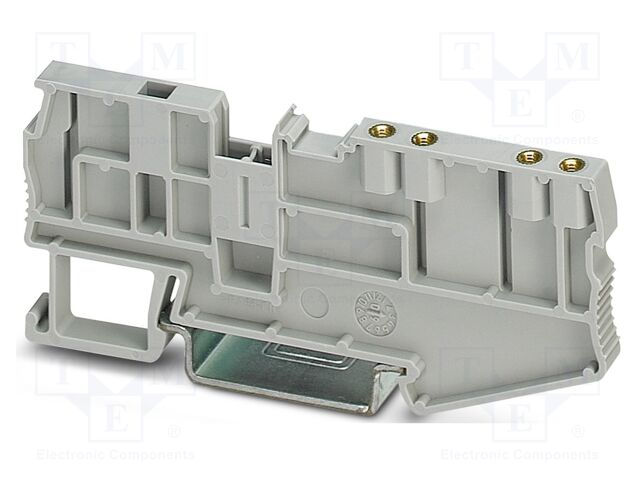 End/partition plate; screw terminal; PA; L: 35.3mm; W: 5.2mm