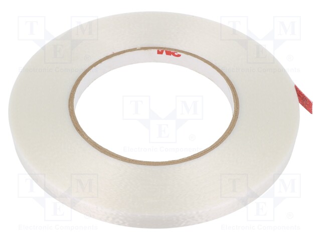 Tape: electrical insulating; W: 9mm; L: 55m; Thk: 0.165mm; acrylic