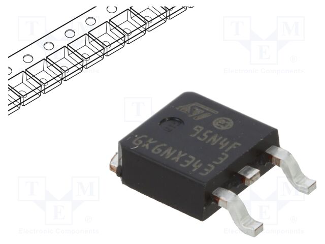 Transistor: N-MOSFET; unipolar