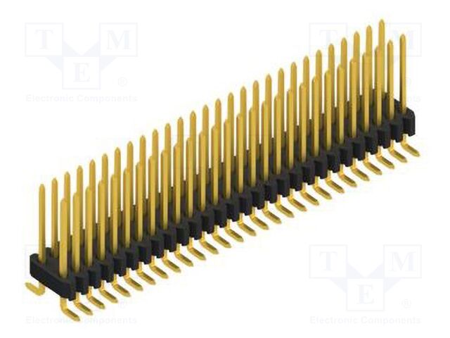 Connector: pin strips; pin header; male; PIN: 56; 1.27mm; SMT; 2x28