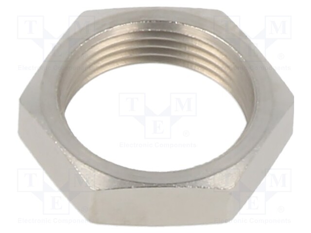 Accessories: nut; for mounting banana sockets on the panel