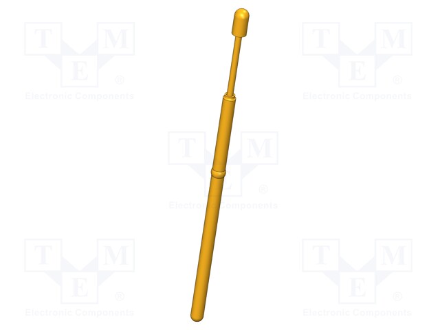 Needle-like test probe; Operational spring compression: 3mm