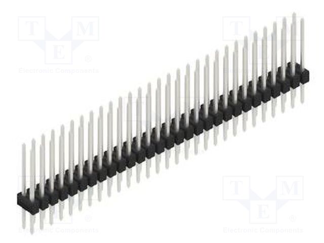 Connector: pin strips; pin header; male; PIN: 58; 2.54mm; THT; 2x29