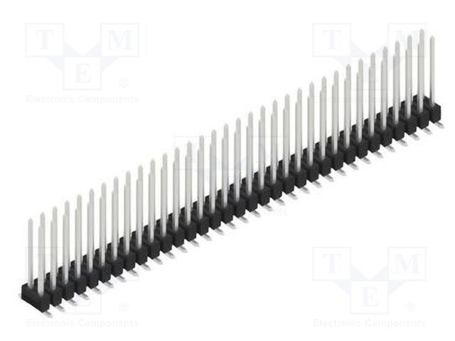 Connector: pin strips; pin header; male; PIN: 66; 2.54mm; SMT; 2x33