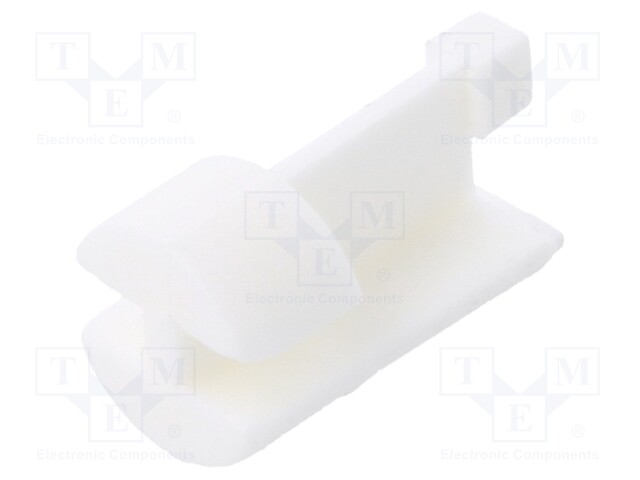 Spacer sleeve; LED; Øout: 3.6mm; ØLED: 3mm; L: 6.4mm; natural