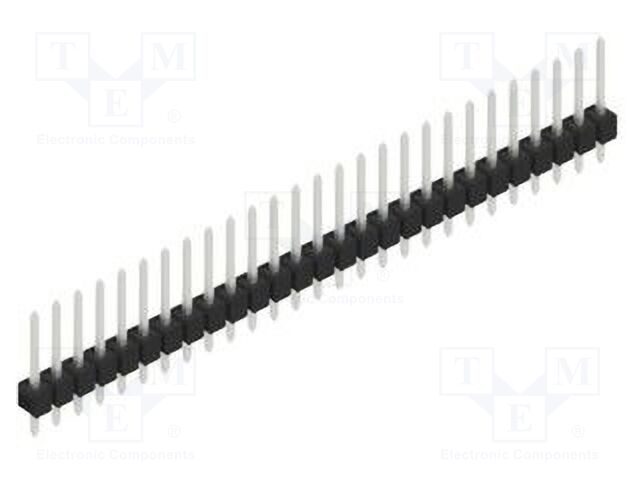 Connector: pin strips; pin header; male; PIN: 27; 2.54mm; THT; 1x27