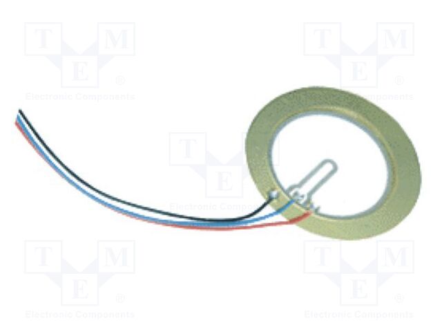 Sound transducer: piezo signaller; cables; 6.9kHz; -20÷70°C; 13nF