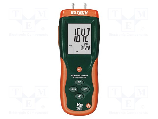 Manometer; 0.001÷2psi; LCD 4 digits,with a backlit; Plug: EU