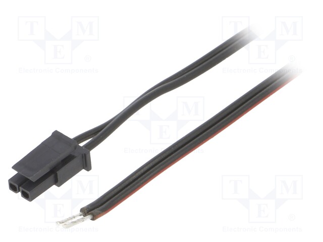 Cable; Micro-Fit 3.0; MX-43645-0200,cables,female; PIN: 2; 0.8m