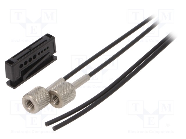 Sensor: fibre-optic; -30÷70°C; 1m; Works with: BFX-D1-N,BFX-D1-P