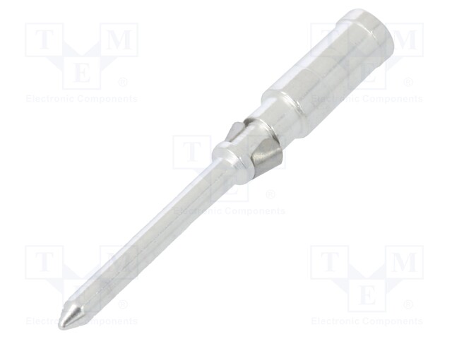 Contact; male; 1.5mm2; 16AWG; silver plated; crimped; bulk; 10A