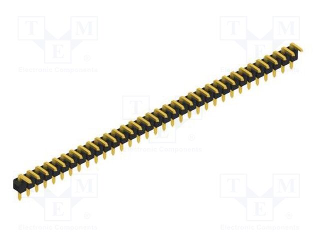 Connector: pin strips; pin header; male; PIN: 33; 2.54mm; THT; 1x33