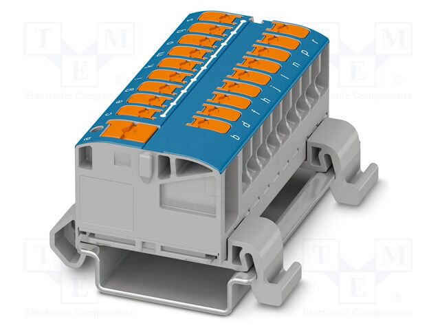 Splice terminal: rail; 24A; 690V; push-in; PA; L: 29.2mm; 0.14÷4mm2