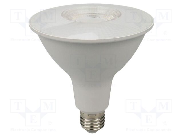 LED lamp; neutral white; E27; 220÷240VAC; 930lm; P: 12.8W; 40°; IP20