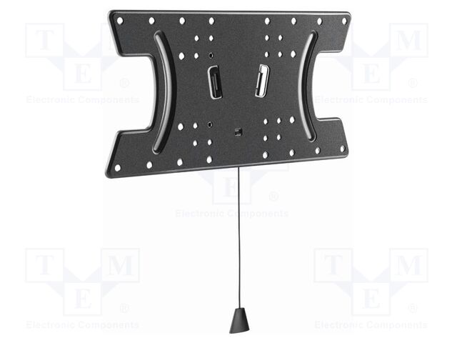 Holder; for wall mounting; 30kg; 32÷65"; black