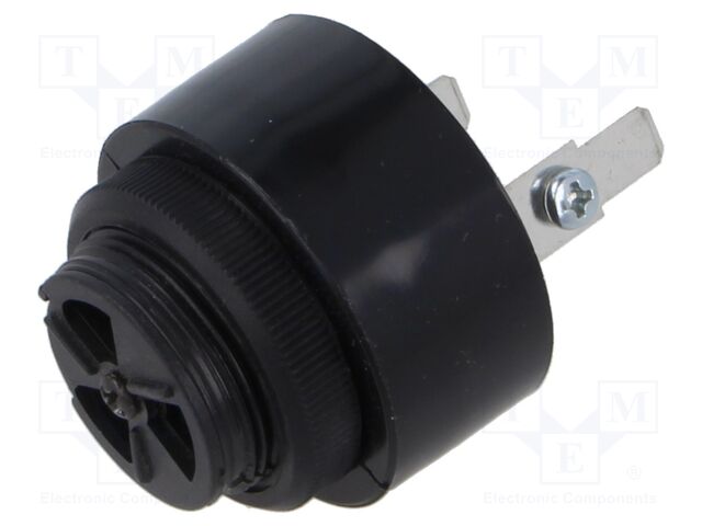 Signaller: sound; black; Usup: 230VAC; Sound level: 90dB; IP54