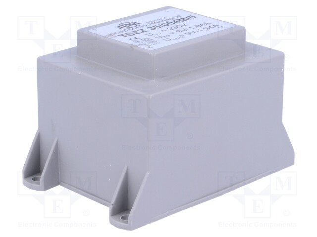 Transformer: encapsulated; 35VA; 230VAC; 9V; 9V; 1.94A; 1.94A; IP00
