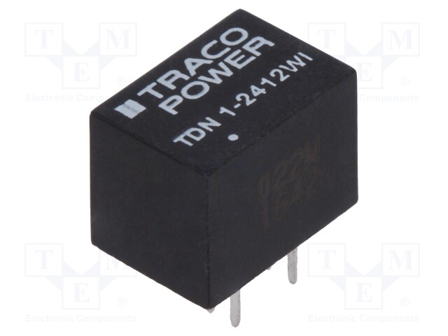 Converter: DC/DC; 1W; Uin: 9÷36V; Uout: 12VDC; Iout: 90mA; DIP; 2.7g