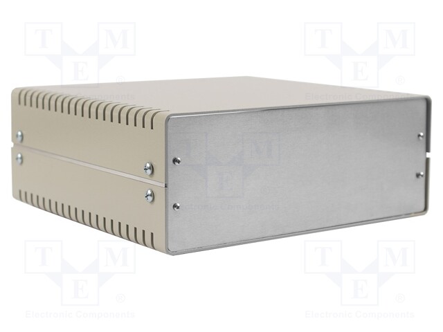 Enclosure: with panel; vented; 1402; X: 254mm; Y: 244mm; Z: 99mm