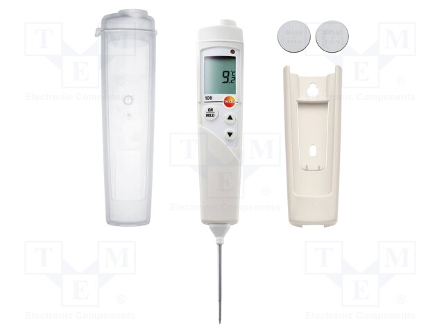 Meter: temperature; LCD; -50÷275°C; IP67; 218x34x20mm; Unit: °C