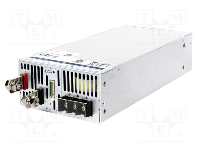Power supply: switching; for building in; 1.5kW; 12VDC; 125A; 89%
