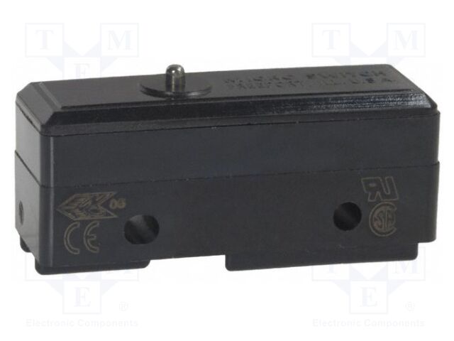 Microswitch SNAP ACTION; without lever,precise operation; SPDT