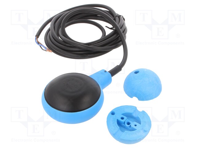 Sensor: liquid level; max.50°C; OUT: NO + NC; lead 5m; IP68; 10A