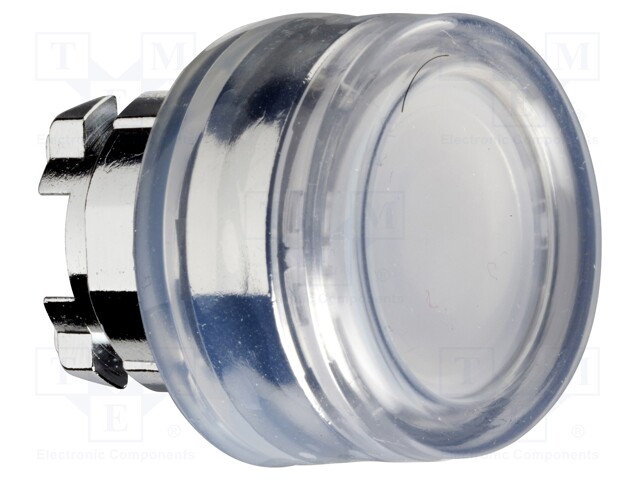 Switch: push-button; Stabl.pos: 1; 22mm; white; Illumin: none; IP66