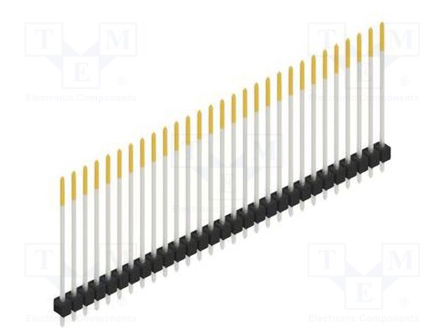 Connector: pin strips; pin header; male; PIN: 29; 2.54mm; THT; 1x29