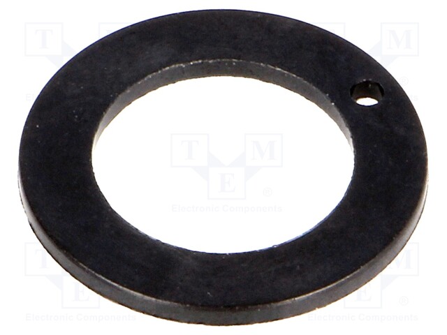 Bearing: thrust washer; Øout: 24mm; Øint: 15mm; iglidur® X; black