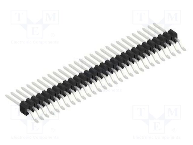 Connector: pin strips; pin header; male; PIN: 29; 1.27mm; SMT; 1x29