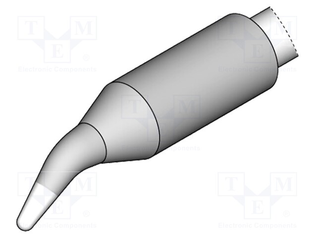 Tip; bent conical; 1mm; thicker iron layer,longlife