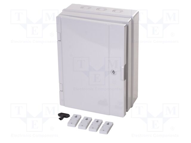 Enclosure: wall mounting; X: 265mm; Y: 335mm; Z: 152mm; ABS; IP65