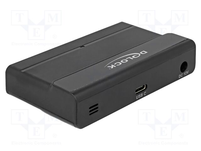 Hub USB; DC socket,USB A socket x4,USB C socket; USB 3.2 Gen 2